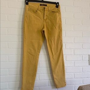 Ci Sono Women's Skinny Jeans in Mustard Yellow